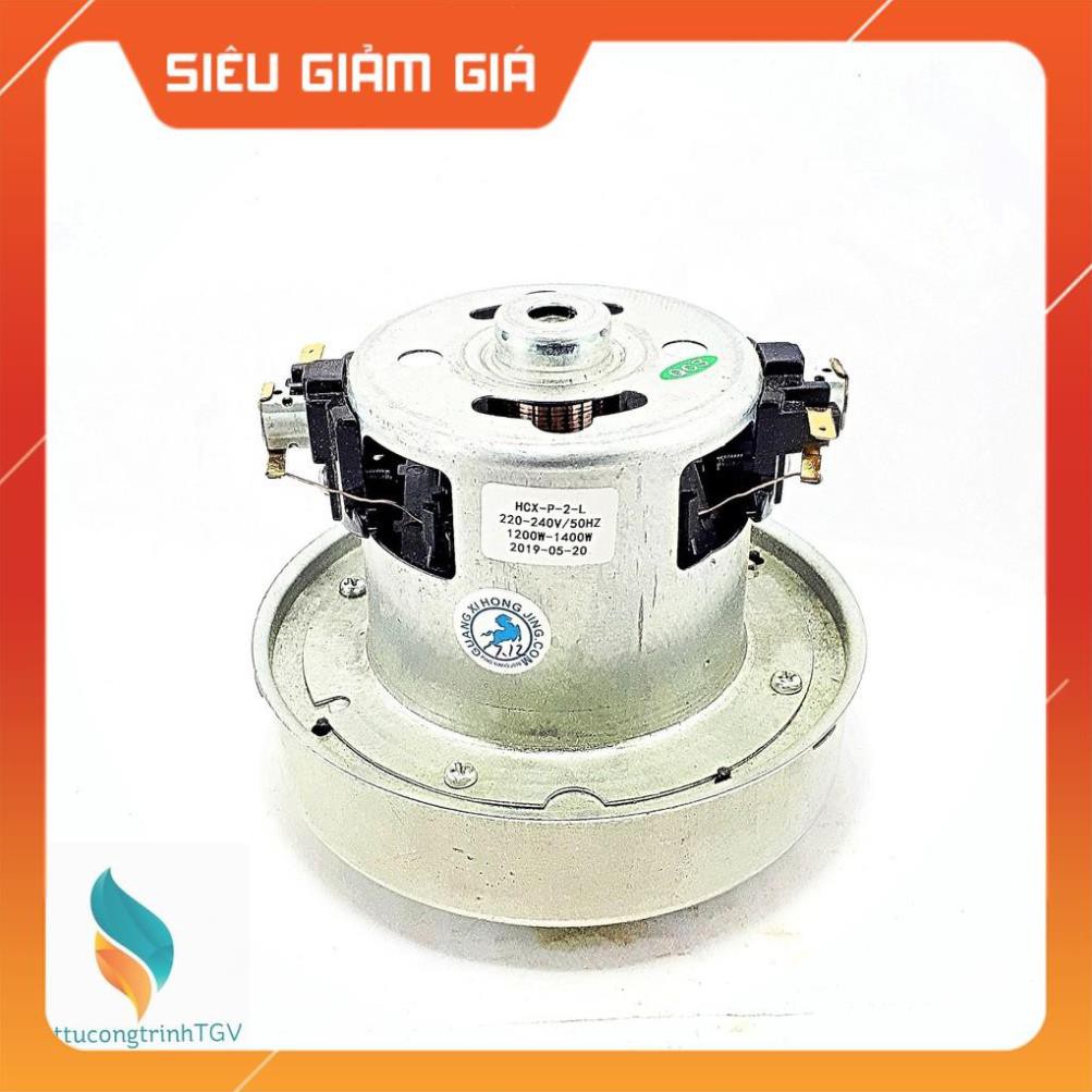 Motor máy hút bui 220V-1400w, ĐK bầu 13cm