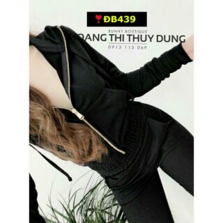 Set bộ thể thao dây kéo trước