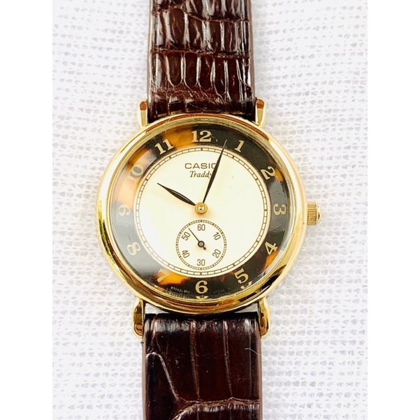 Đồng Hồ nữ CASIO kim rốn, máy thuỵ sỹ