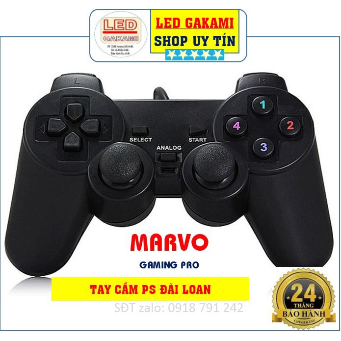 TAY CẦM CHƠI GAME CAO CẤP CẮM CỔNG USB, THƯƠNG HIỆU MARVO GAMING | BigBuy360 - bigbuy360.vn