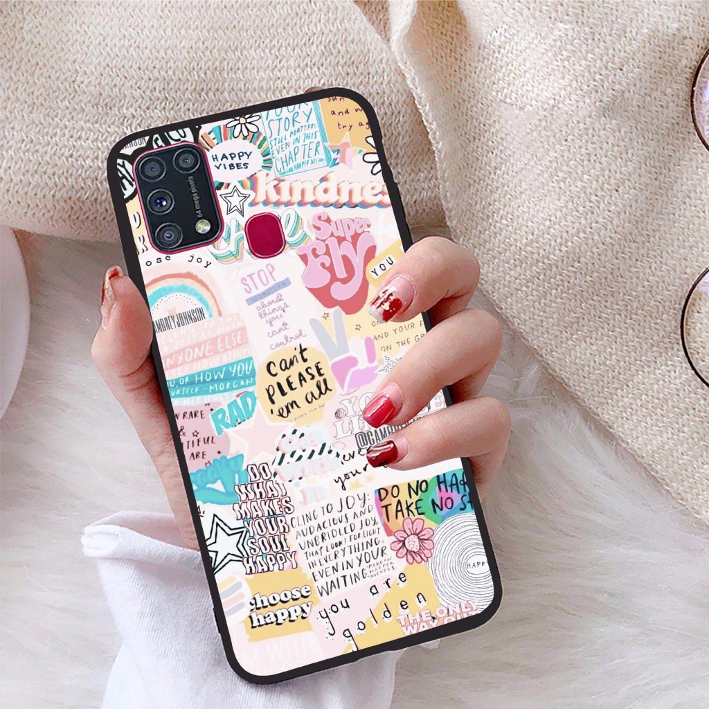 Ốp lưng Samsung Galaxy M31 viền dẻo TPU BST Phong Cách Tự Do
