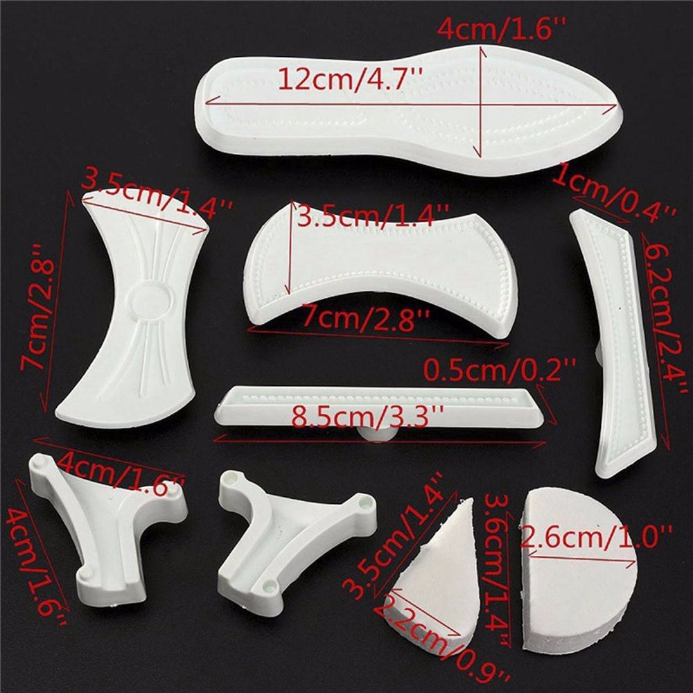 9 Khuôn cắt tạo hình giày cao gót dùng trang trí bánh kem