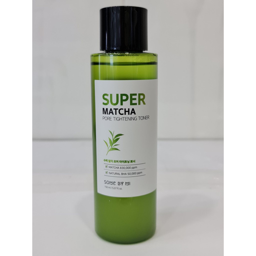 Nước Hoa Hồng Se Khít Lỗ Chân Lông Some By Mi Super Matcha Pore Tightening Toner 150ml Hàn Quốc