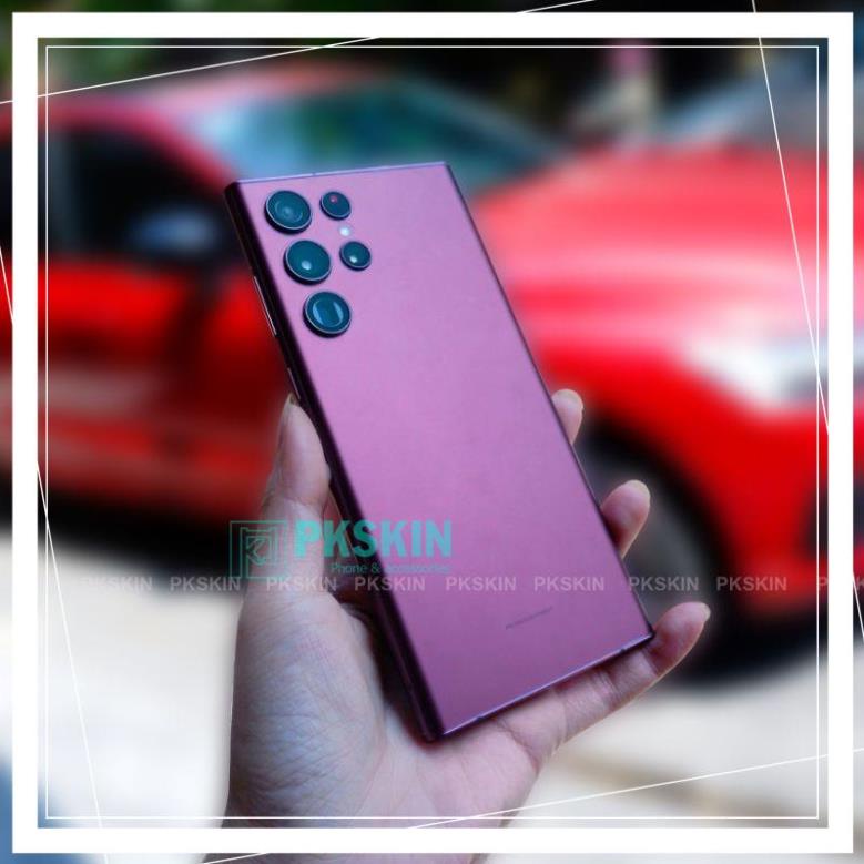 Miếng dán skin ppf trong samsung S22 ultra, s22 plus full lưng viền và màn hình ppf thủy lực