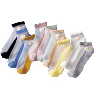 set 10 đôi tất ren hoa cúc ( sỉ) (tuyển sỉ tq)