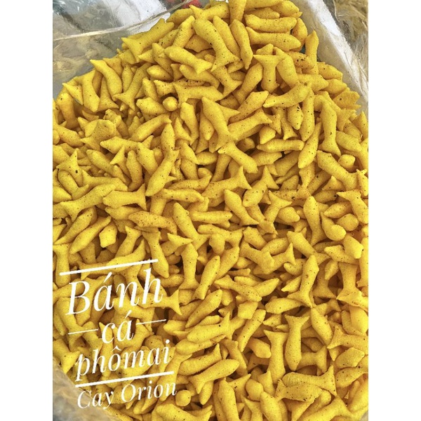 Bánh cá orion vị phô mai cay 500g ( Bánh hình cá vị phomai)