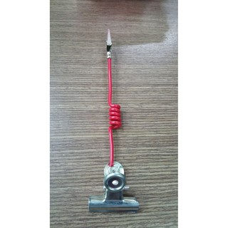 Kẹp lò xo hai đầu. bọc nhựa các màu wobbler V09, sale quảng cáo