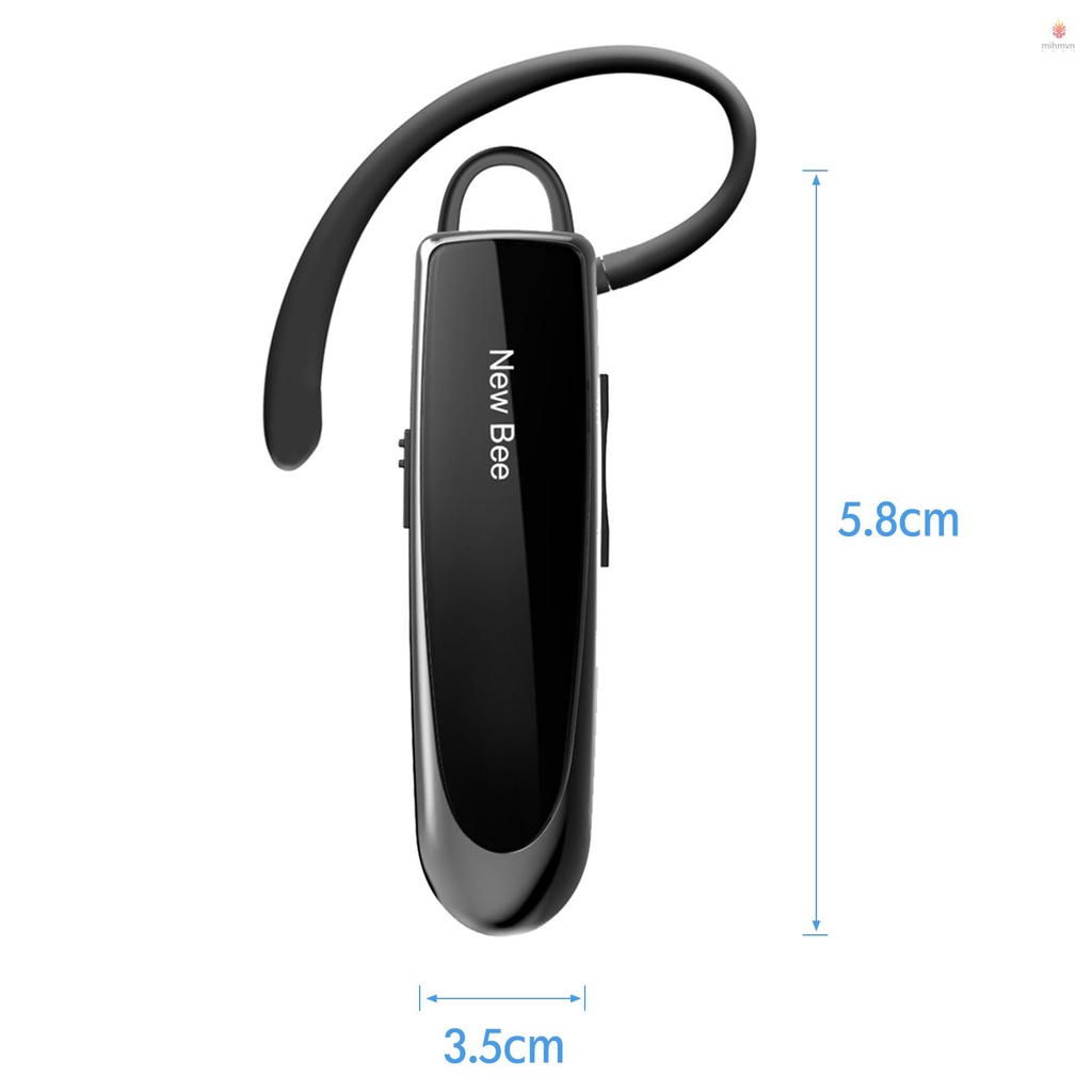 Tai nghe thể thao một bên tai bluetooth không dây chống tiếng ồn 24 giờ 60 ngày và phụ kiện