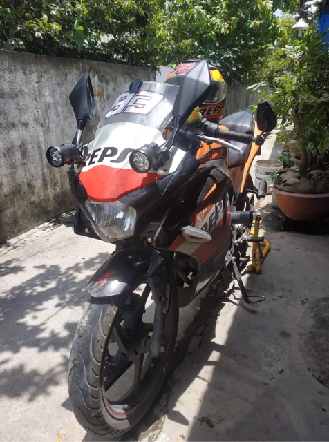 Gương chiếu hậu Ninja 300 hàng loại 1, khớp xoay xịn cho các dòng xe moto CBR, R15, GSX,...