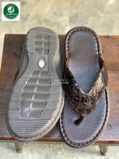 Dép Da Cá Sấu Size 40-41 CÁ SẤU GÒ VẤP