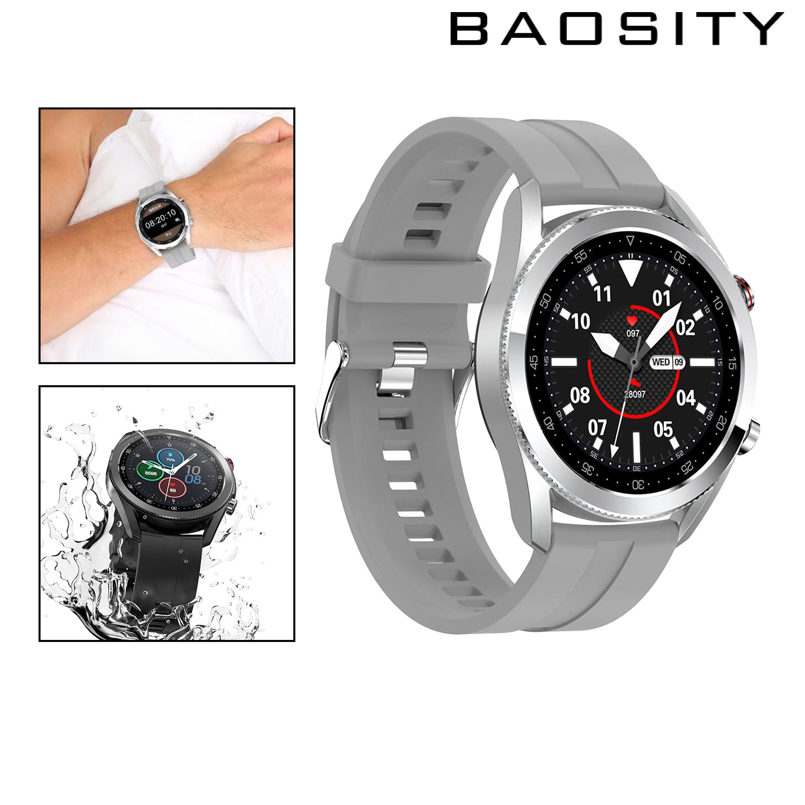 Đồng Hồ Đeo Tay Thông Minh L19 Ip68 Chống Nước Hỗ Trợ Theo Dõi Sức Khỏe Kèm Phụ Kiện