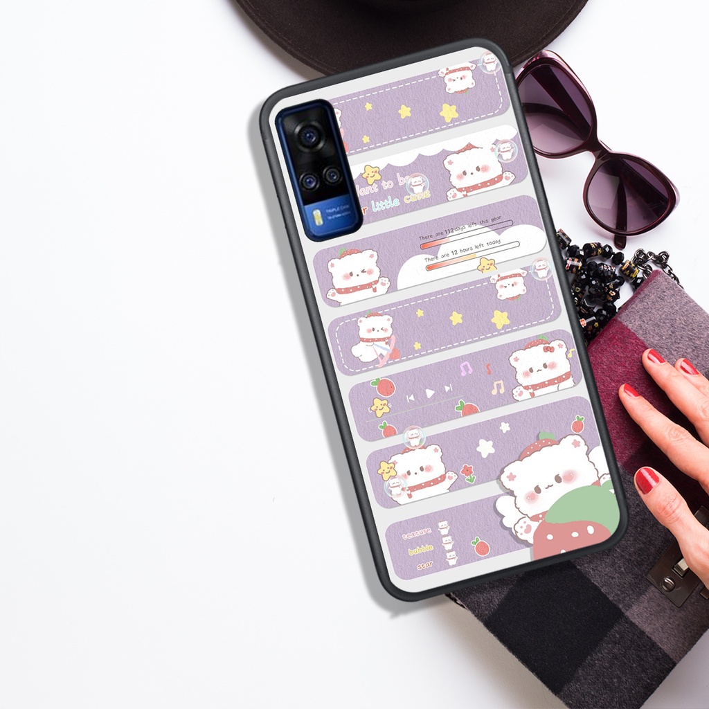 Ốp Lưng ViVo Y12S - Y20 - Y20S - Y51 2020 - Y53S - Y72 , In Hình Sinh Động, Dễ Thương Dành Cho Các Bạn Gái.