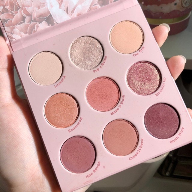 BẢNG MẮT COLOURPOP BLUSH CRUSH VÀ NUDE MOOD