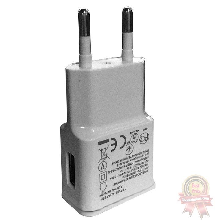 Cốc sạc điện thoại 5V-2A có IC cảm biến tự ngắt chống cháy nổ cap cấp hàng Foxxcon