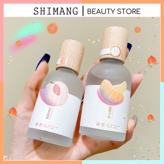 Nước Hoa Body Mist Shimang Mẫu Mới Nắp Gỗ Thân Thủy Tinh Vỏ Mờ Sang Trọng SNHG1