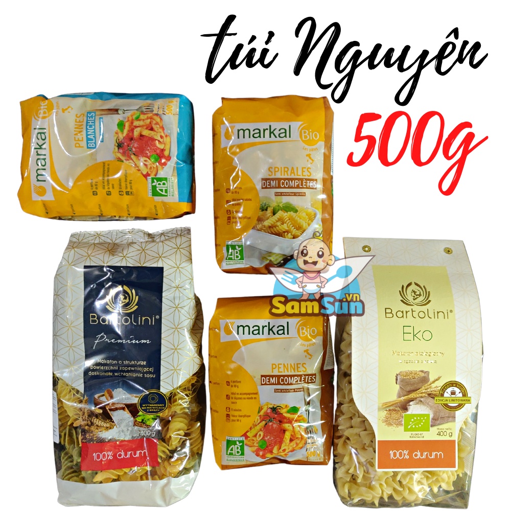 Mì Nui hữu cơ Bio Junior, Bartolini , Markal