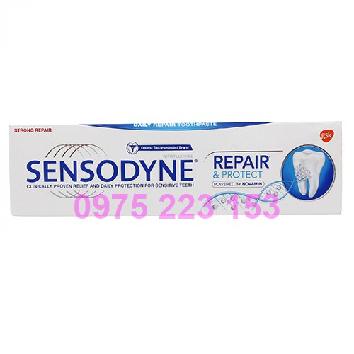 Kem đánh răng Sensodyne Daily Repair Protect Phục hồi răng nhạy cảm 100gr