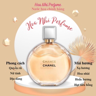 10ml ch.anel chanc.e eau de parfum - nước hoa nữ .