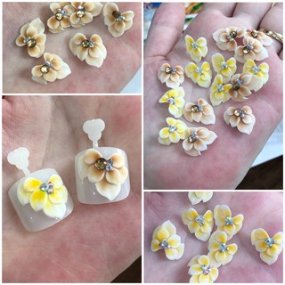 hoa bột - phụ kiện nail - hoa bột chân 7c