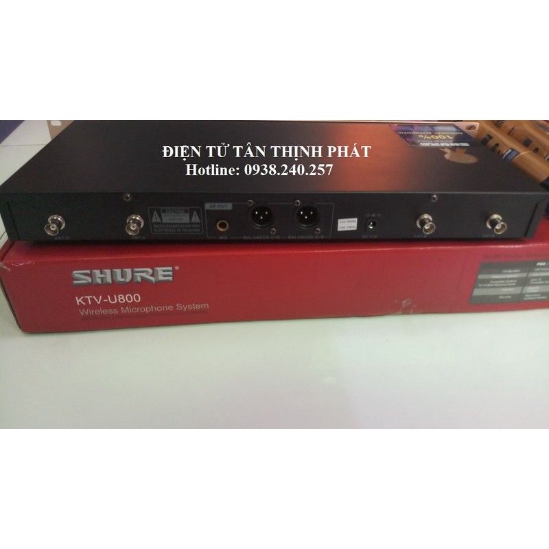 Micro không dây shure blxc9 II phiên bản mới- shure blxc9