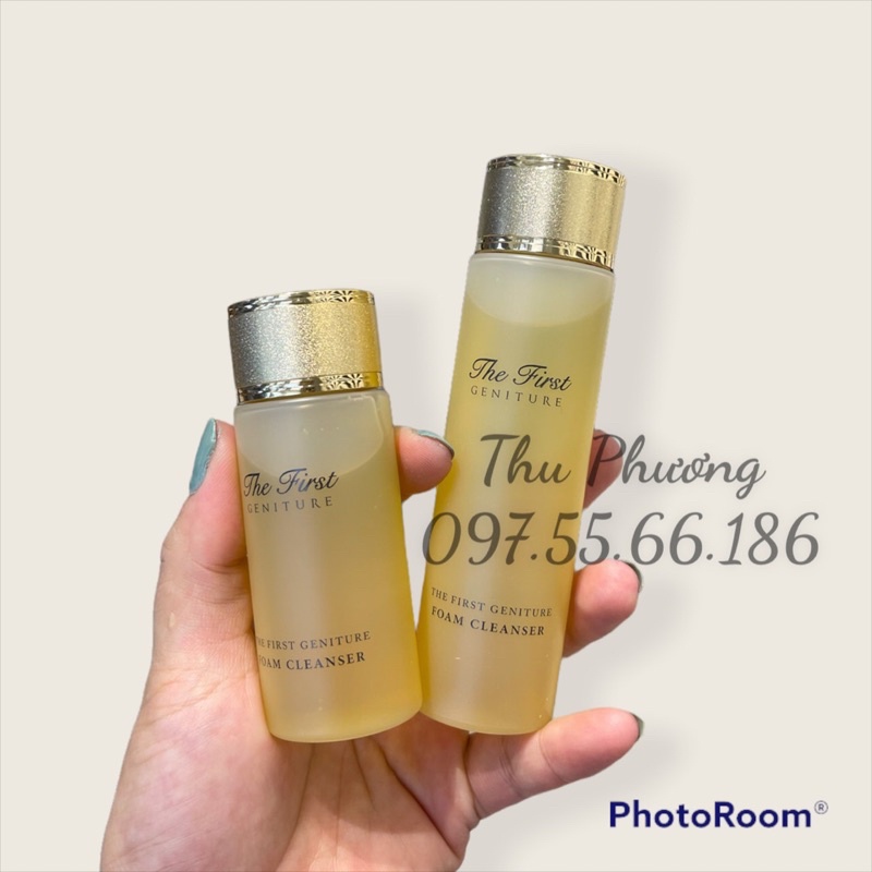 sữa rửa mặt ohui the first 80ml ( tách set)