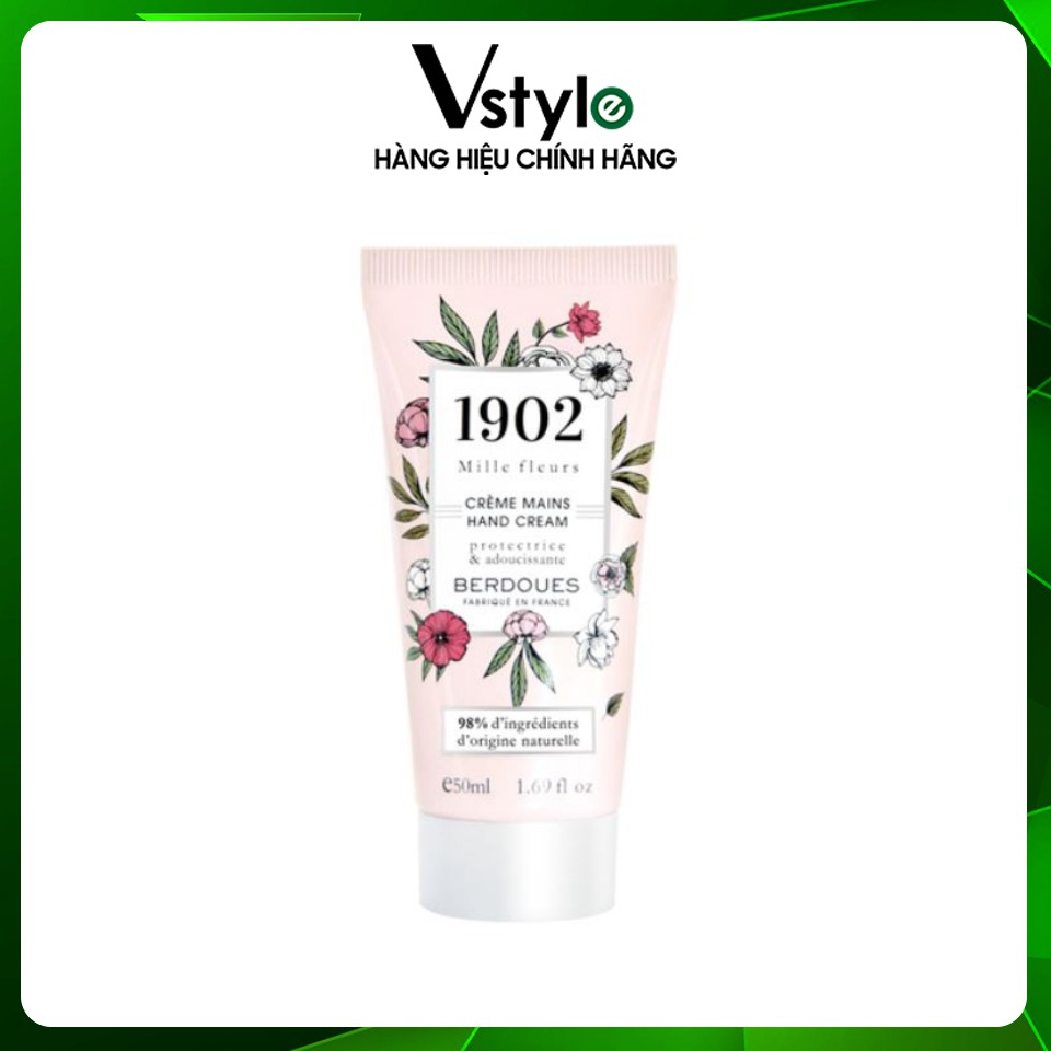 Kem Dưỡng Tay Berdoues 1902 Mille Fleurs Hands Cream 50ml