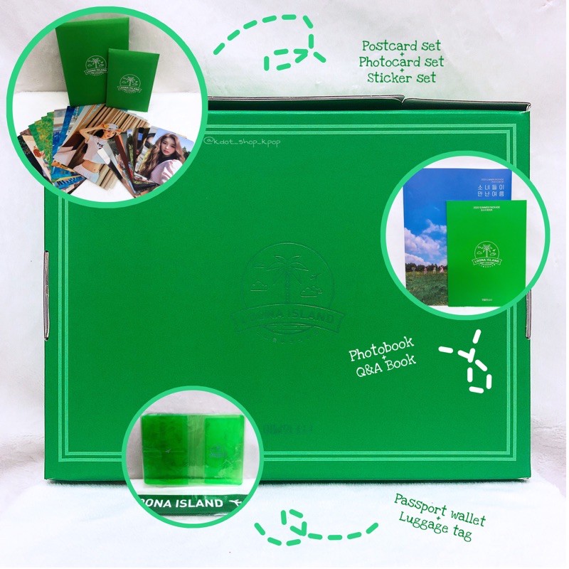 Bộ ảnh LOONA 2020 Summer Package “Loona Island”