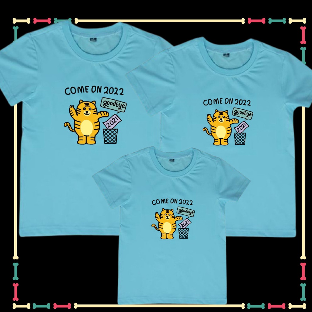 Áo Gia đình Tết 2022 năm con Cọp dễ thương