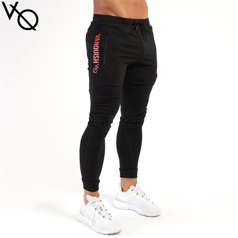 Quần Jogger Cotton Có Túi Khóa Kéo Thời Trang Cho Nam