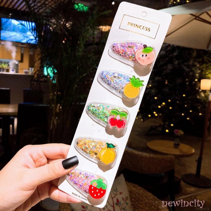 Bộ kẹp tóc phong cách Hàn Quốc xinh xắn cho bé gái