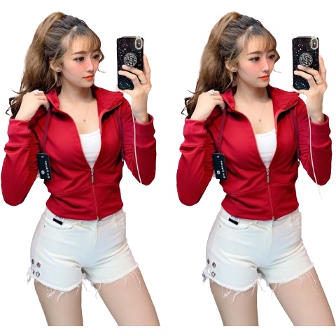 Áo Khoác Thun Nữ Tay Dài Phom Lững Free Size Dưới 55Kg  - KTQN TSHIRT AND UNIFORM