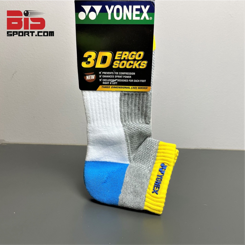 Vớ Cầu Lông Yonex - Lining - Victor - Cổ Dài / Cổ Ngắn - Dày, Êm Ái, Chống Trơn