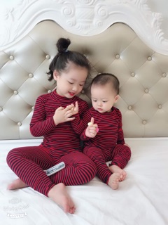 Combo 3 bộ body len tăm cho bé