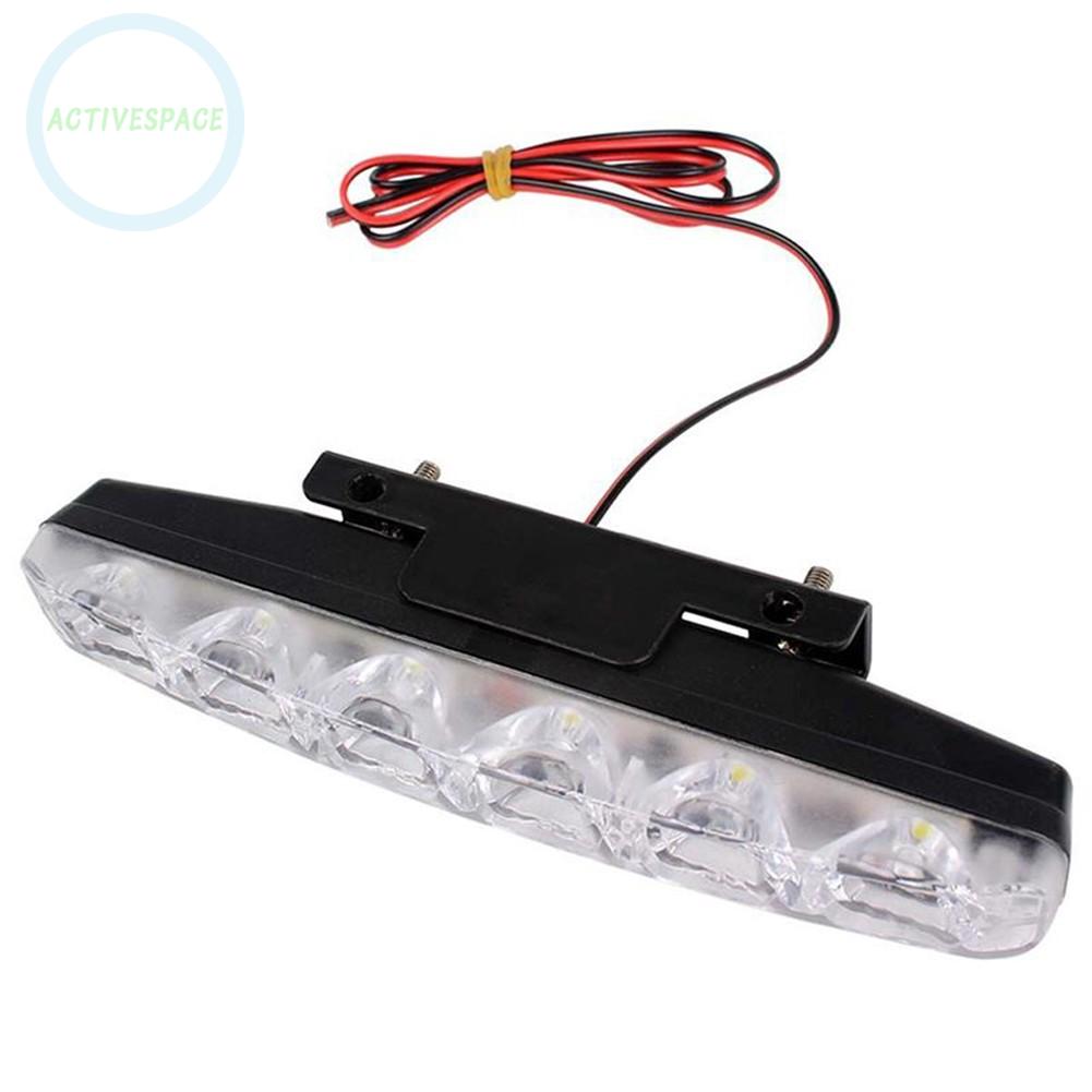 Đèn Led 6 Bóng 000k 931lm Dc 12v Ppc Bằng Hợp Kim Nhôm Cho Xe Hơi