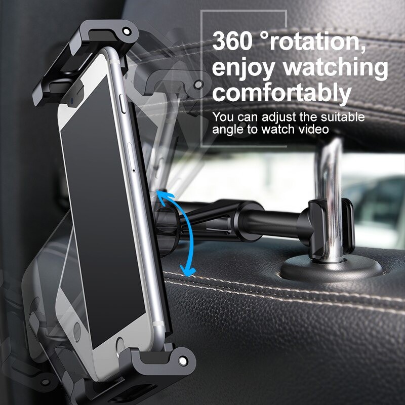 Đế giữ điện thoại / iPad trên xe hơi Baseus Backseat Car Mount