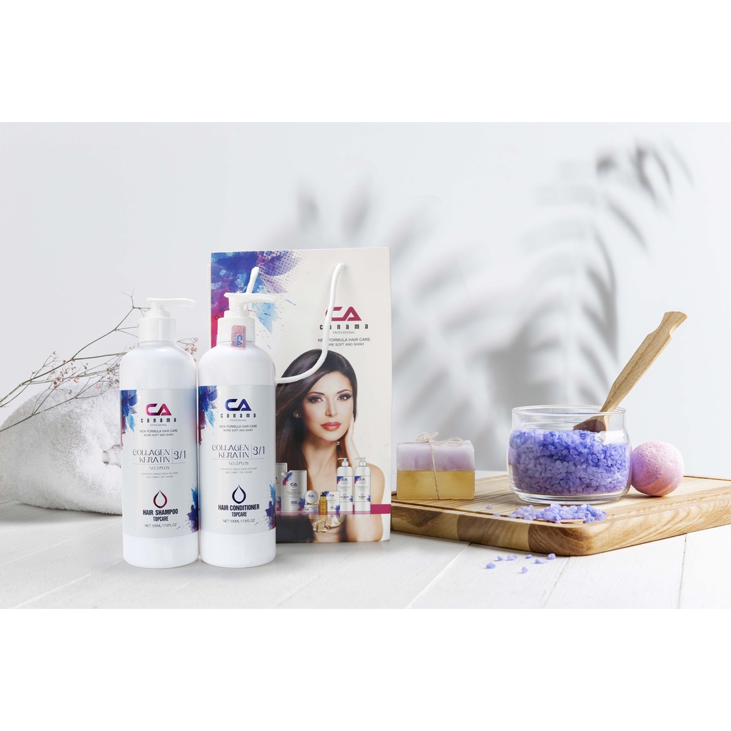 Bộ DẦU GỘI + DẦU XẢ (cao cấp) CANAMA