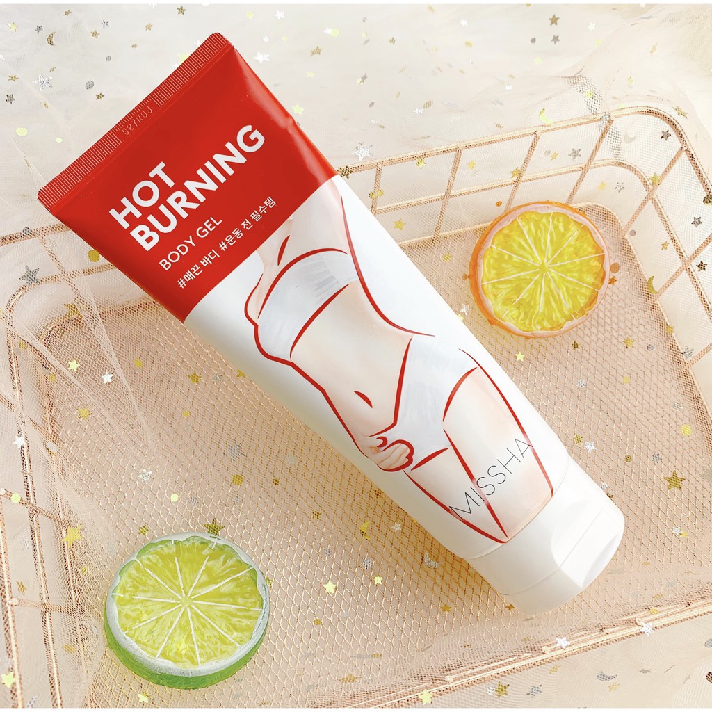 Kem Massage Tan Mỡ Bụng Hàn Quốc Missha Hot Burning Perfect Body 200ml