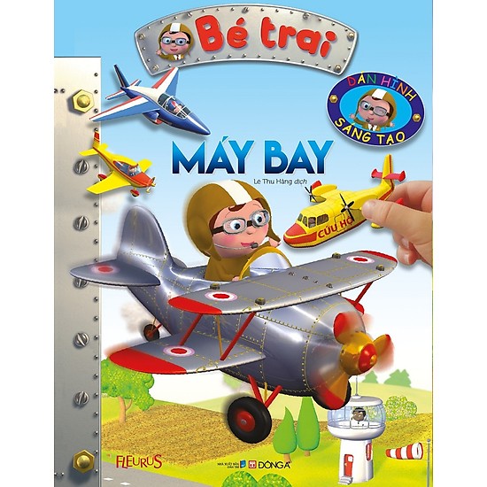 Sách Bé Trai - Máy Bay