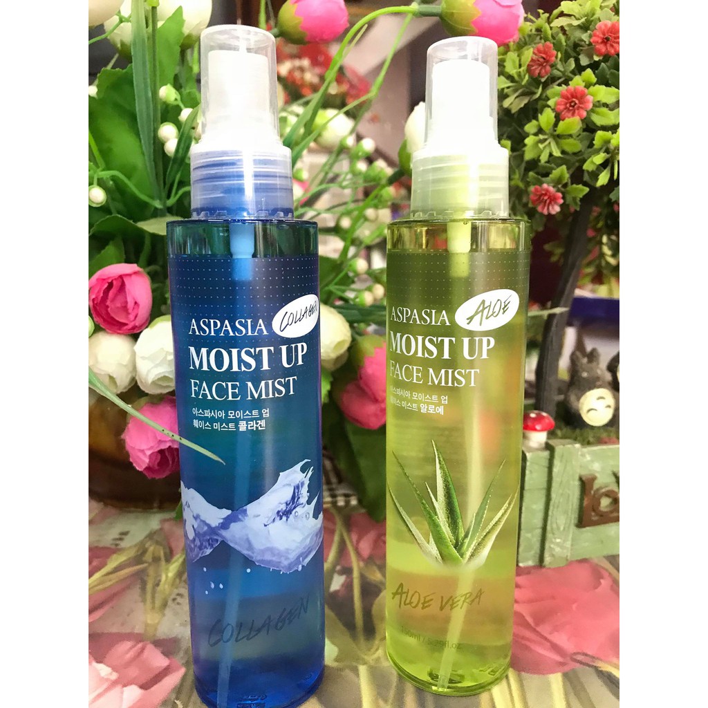 Xịt Khoáng Aspasia Moist Up Face Mist 150m | BigBuy360 - bigbuy360.vn