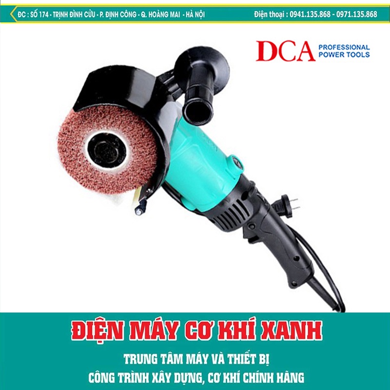 Máy đánh xước, đánh bóng inox DCA ASN100