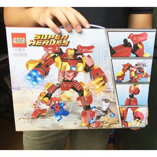 Lego QS08-68041 Lắp Ráp Robot Ironman ( 203 Mảnh )