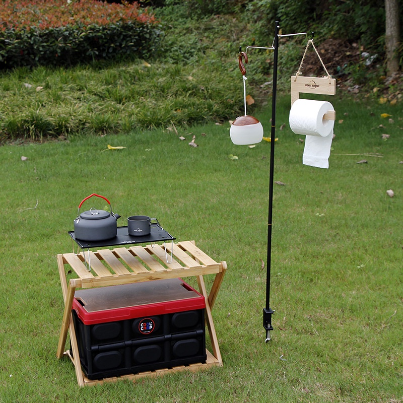 Giá Treo Khăn Giấy Cuộn Bằng Gỗ Đa Năng Thiết Kế Mới Tiện Lợi Dễ Sử Dụng Cho Dã Ngoại