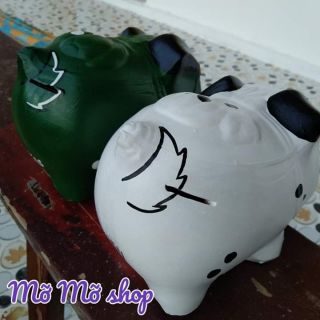 Heo đất cún con - heo đất handmade