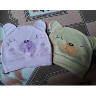 Combo 3 Mũ Nón Cotton Cho Bé Sơ Sinh