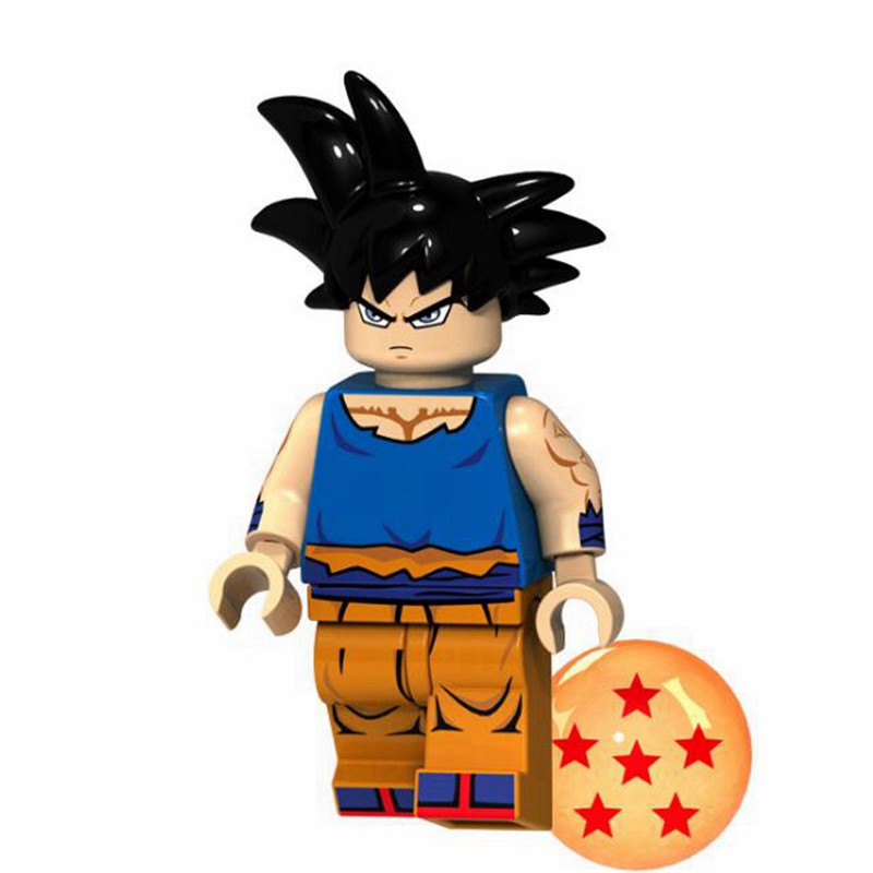 Mô hình lego lắp ghép phong cách nhân vật Dragon ball độc đáo