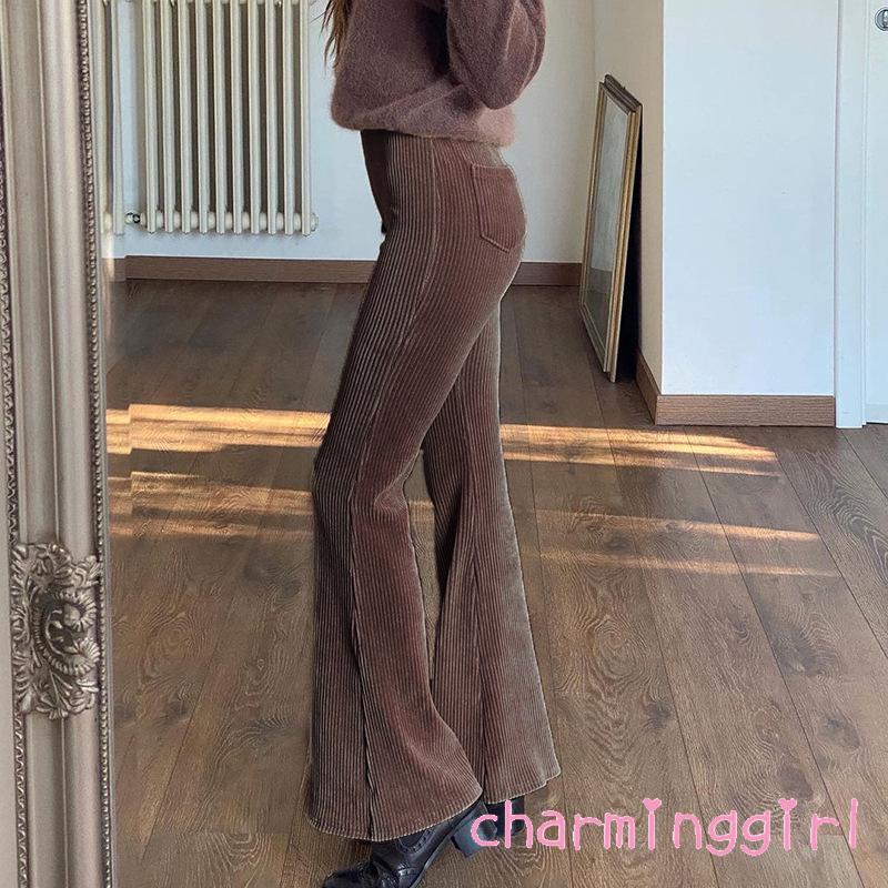 Quần Dài Ống Loe Thời Trang Dành Cho Nữ