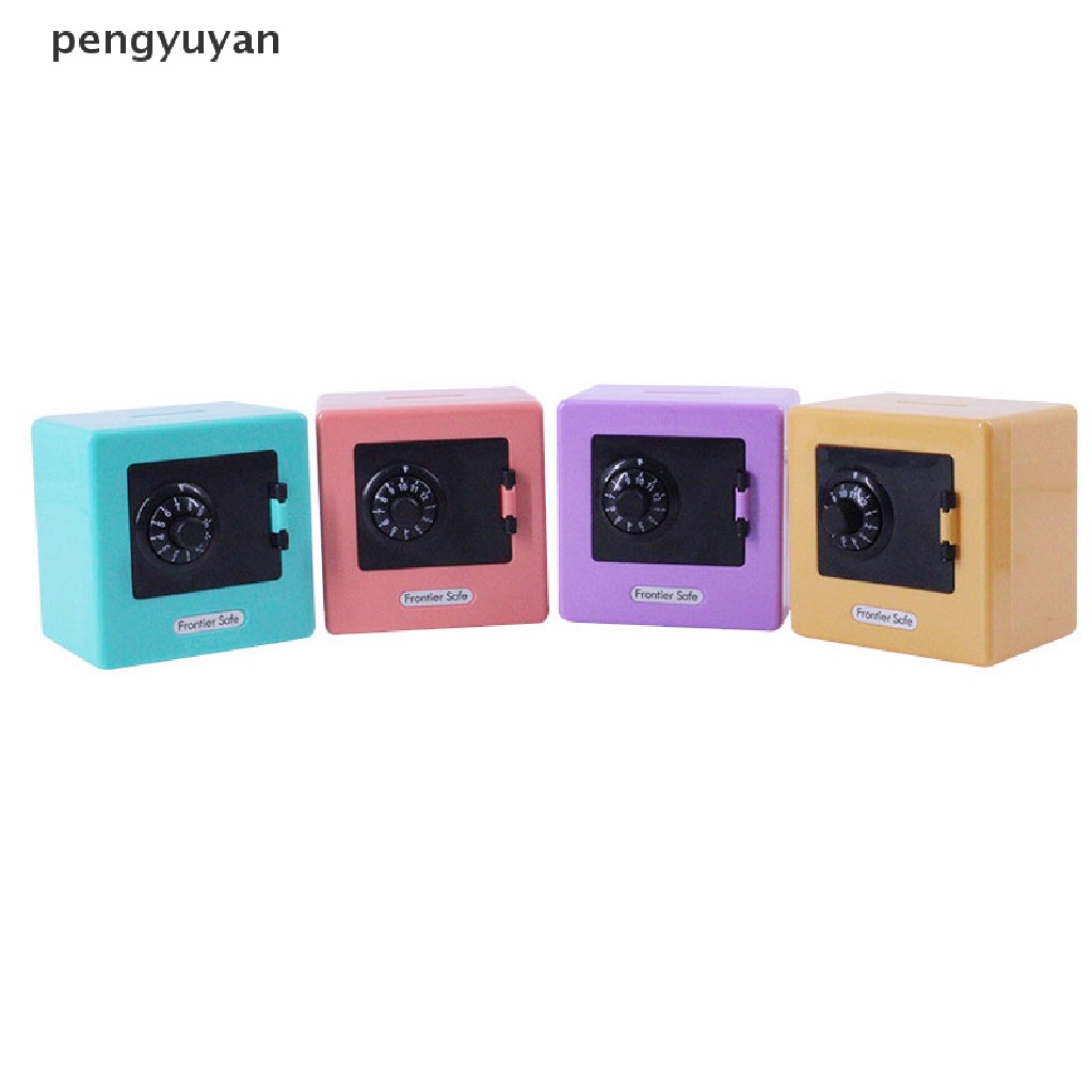 [pengyuyan] Hộp Đựng Tiền Tiết Kiệm Có Mật Khẩu ATM Rotag Retro An Toàn [Mới]