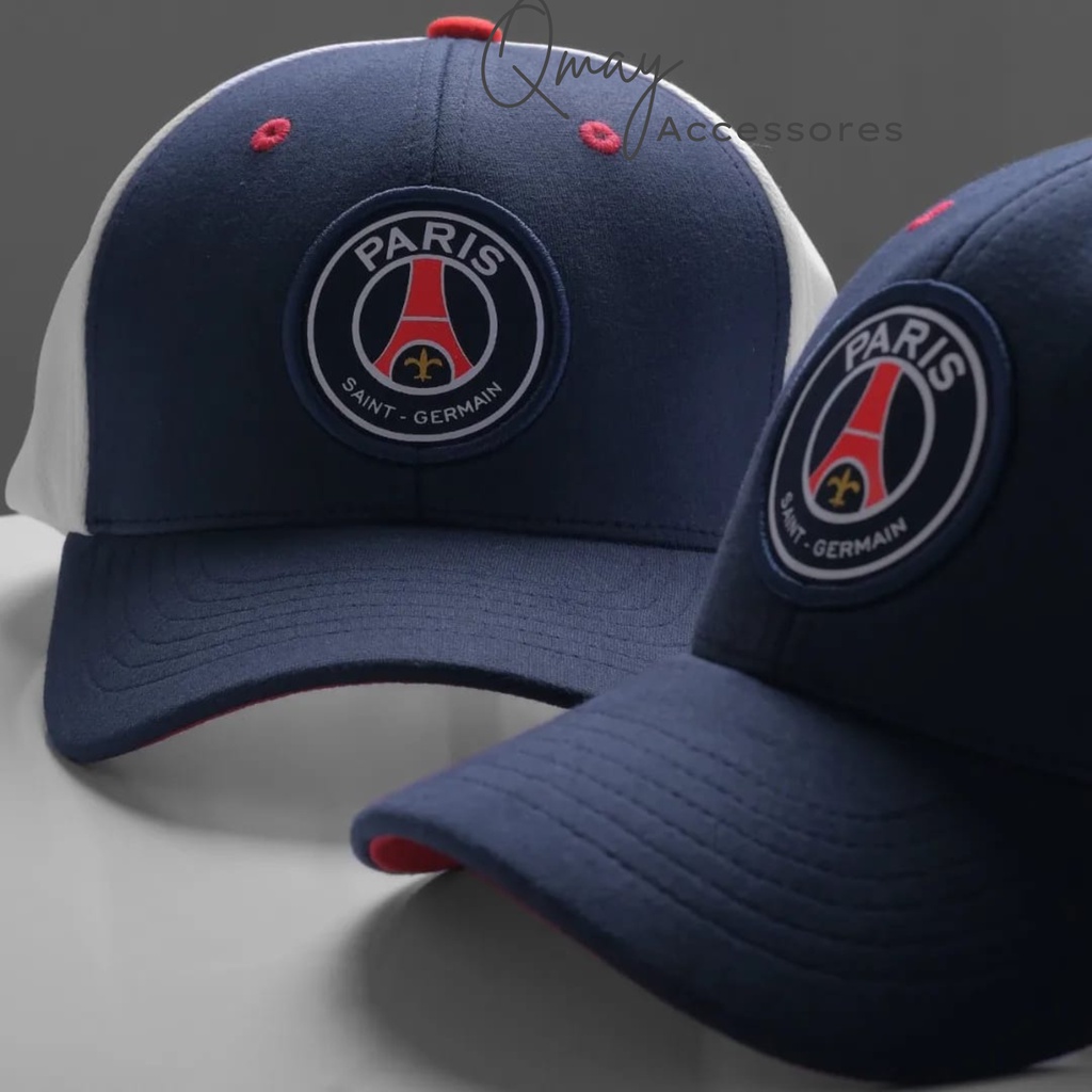 Nón Thể Thao Nón Lưỡi Trai Nike PSG Chất Liệu Cotton Phối Thun Lưới  Cực Đẹp
