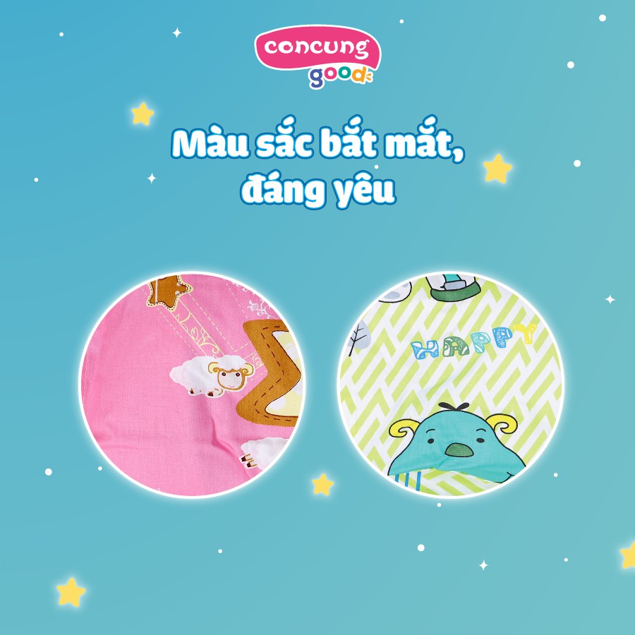 Bộ chăn gối cotton ConCung Good