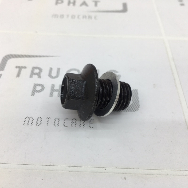 Ốc xả nhớt 12 mm dùng cho xe Honda, Yamaha, SYM